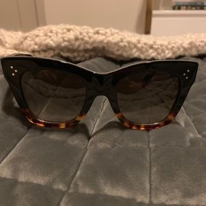 CÉLINE 100% Authentic Catherine Cat-Eye Sunglasses